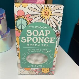 Studio Oh! Green Tea Soap Sponge